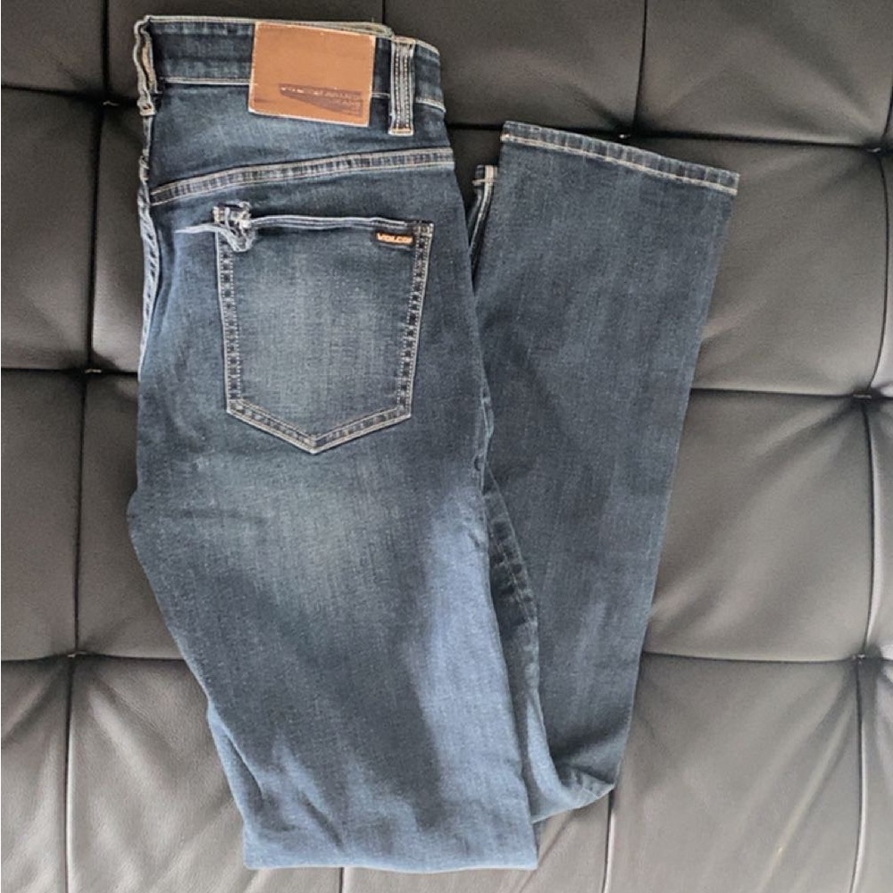 ❤️❤️ Volcom Vorta Slim Straight Blue Denim Jeans